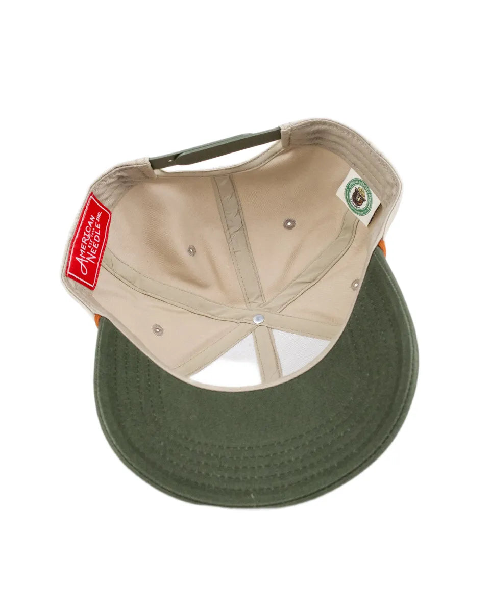 American Needle - Keps - Smokey Bear - Beige