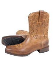 Ariat - Cowboy Boots - Bodie Square toe med Dragkedja - Brun - jhstore.se