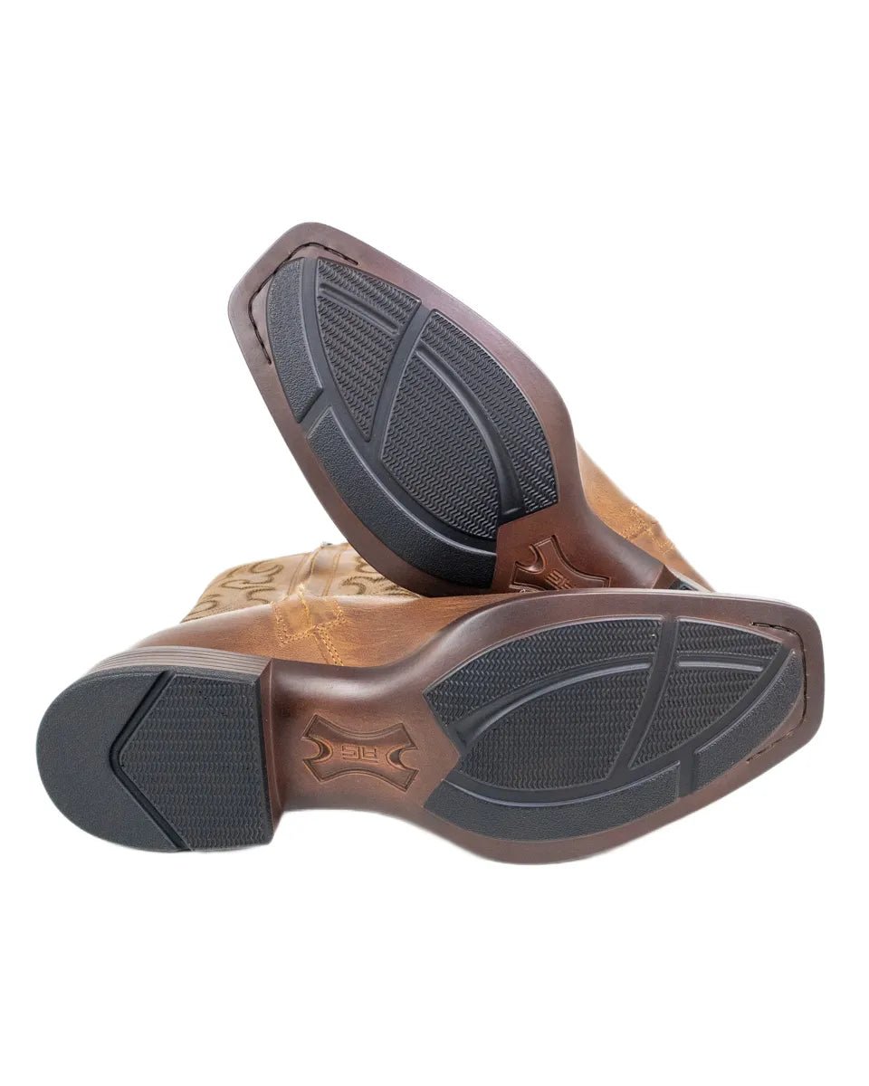 Ariat - Cowboy Boots - Bodie Square toe med Dragkedja - Brun - jhstore.se