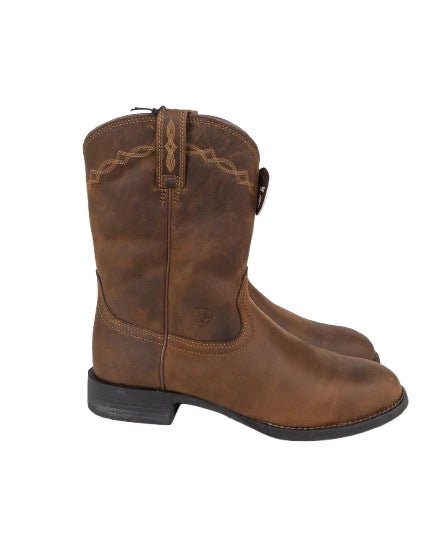 Ariat - Cowboy Boots - Heritage Roper - Brun - jhstore.se