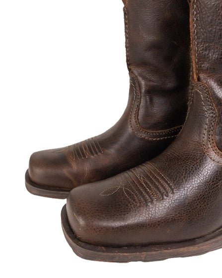 Ariat - Cowboy Boots i Läder - Rambler Wicker - Brun - jhstore.se