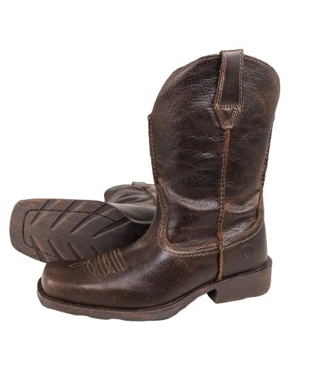Ariat - Cowboy Boots i Läder - Rambler Wicker - Brun - jhstore.se
