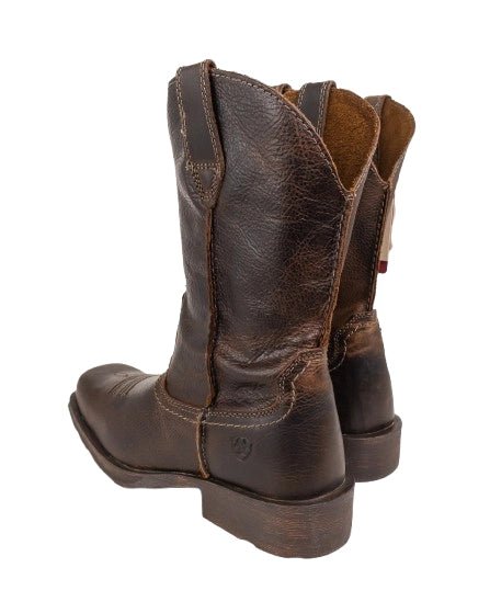 Ariat - Cowboy Boots i Läder - Rambler Wicker - Brun - jhstore.se