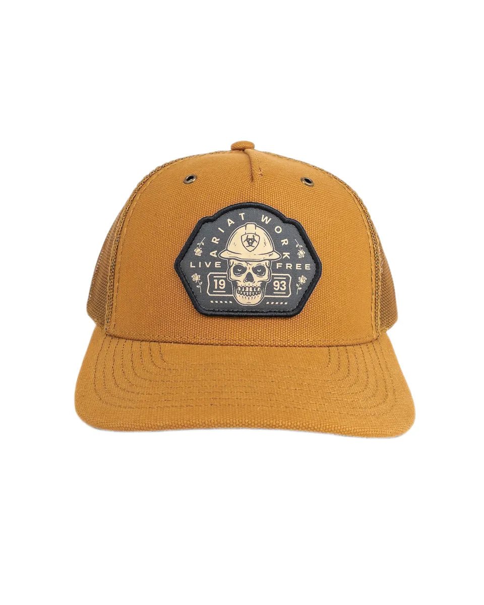 Ariat - Keps - Roughneck Live Free - Brun - jhstore.se