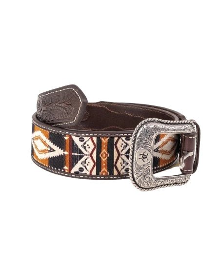 Ariat - Mönstrat Western Bälte - Brun - jhstore.se