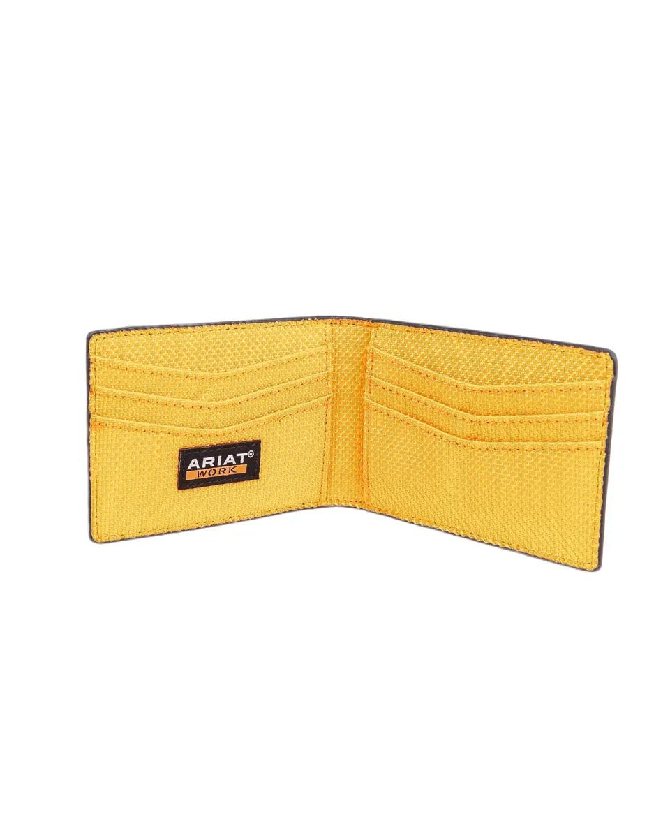 Ariat - Plånbok med Kapsylöppnare - Svart/Gul - jhstore.se