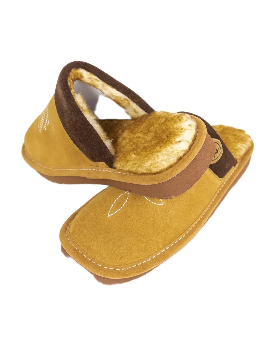 Ariat - Tofflor Fodrade Broderade - Silversmith - Brun - jhstore.se