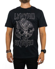 Band Tee - Lynyrd Skynyrd T-Shirt - '73 Eagle Guitar - Svart - jhstore.se
