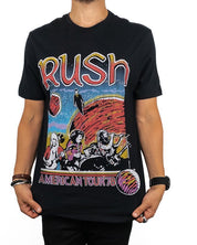 Band Tee - Rush T-Shirt - US Tour 1978 - Svart - jhstore.se
