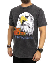 Band Tee - T-Shirt - Chris Stapleton - Eagle - Tvättad Grå - jhstore.se