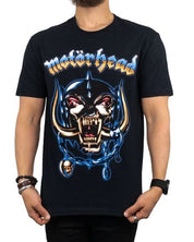 Band Tee - T-Shirt - Motörhead - 50 Years Airbrush - Svart - jhstore.se