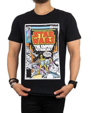 Band Tee - T-Shirt - Star Wars - The Empire Strikes - Svart - jhstore.se
