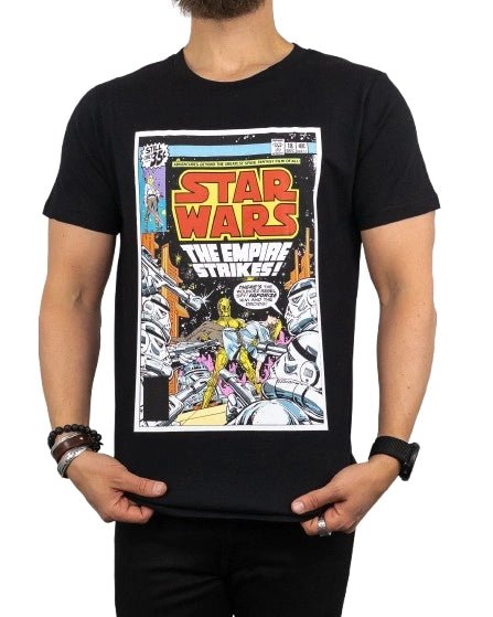 Band Tee - T-Shirt - Star Wars - The Empire Strikes - Svart - jhstore.se