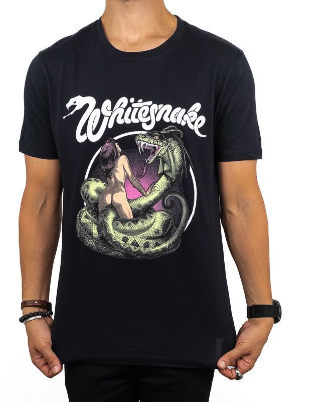 Band Tee - Whitesnake T-Shirt - Love Hunter - Svart - jhstore.se