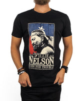 Band Tee - Willie Nelson Born For Trouble