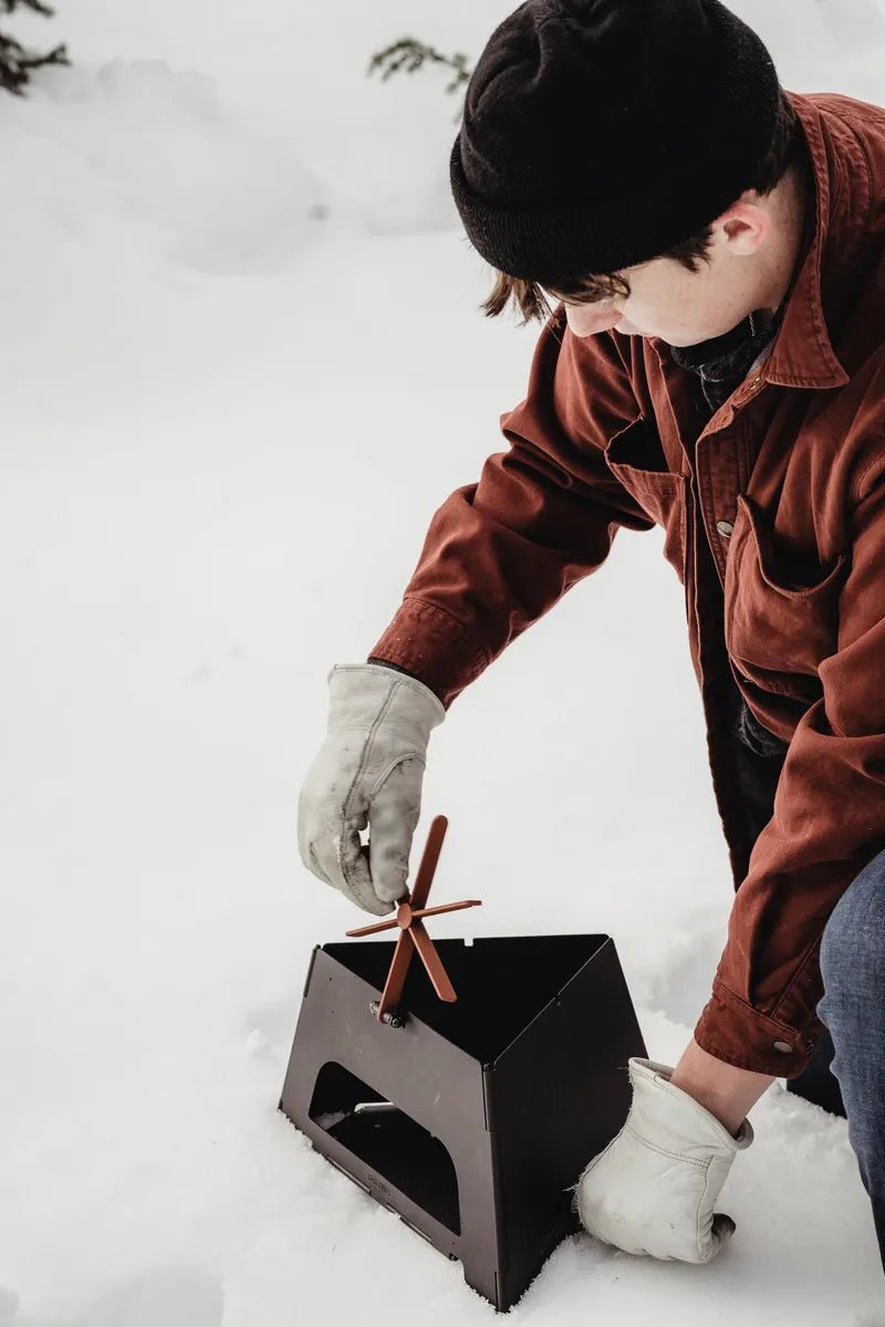 Barebones - Flatbrook Ihopfällbar Grill med väska - jhstore.se