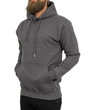 Basic - Luvtröja i Ekologisk Bomull - Heather Grå - jhstore.se