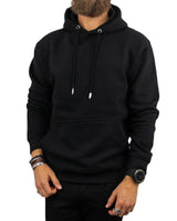 Basic - Organic Cotton Hoodie - Black