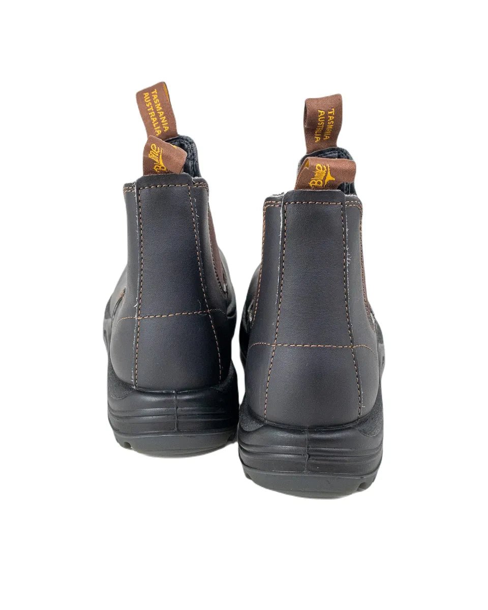 Blundstone - 192 Xtreme Safety Boot - Arbetssko med stålhätta - Brun - jhstore.se