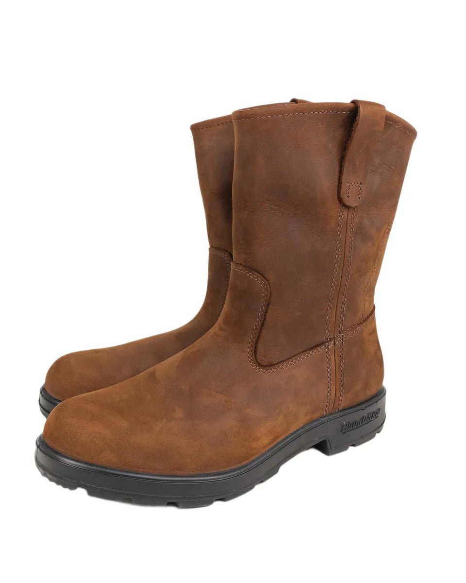 Blundstone - Läder Stövel - Rigger Boot 2527 - Brun - jhstore.se