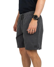 Brixton - Bomulls Shorts - Everyday - Tvättad Svart - jhstore.se