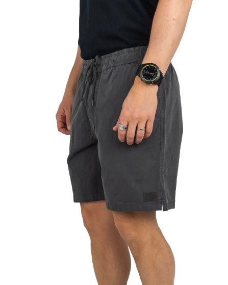 Brixton - Bomulls Shorts - Everyday - Tvättad Svart - jhstore.se