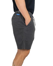 Brixton - Bomulls Shorts - Everyday - Tvättad Svart - jhstore.se