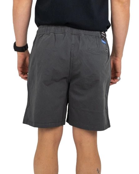 Brixton - Bomulls Shorts - Everyday - Tvättad Svart - jhstore.se