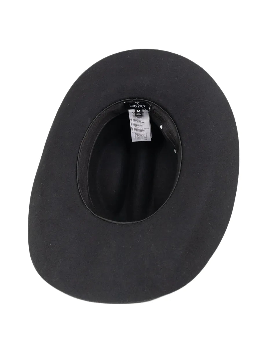 Brixton - Cowboy Hatt - Laredo - Svart - jhstore.se