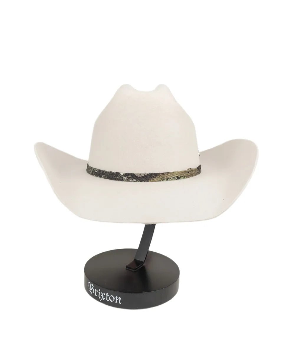 Brixton - Cowboy Hatt - Wimbledon Ford Motors - Vit - jhstore.se