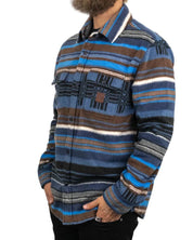 Brixton - Fleeceskjorta - Arctic Bowery - Blå - jhstore.se