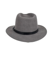 Brixton - Hatt - Messer Fedora - Grå - jhstore.se