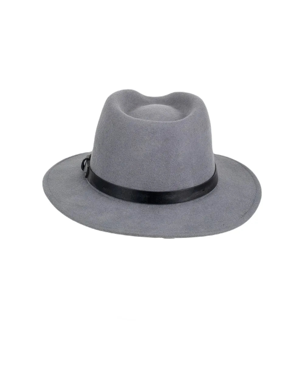 Brixton - Hatt - Messer Fedora - Ljusgrå - jhstore.se