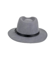 Brixton - Hatt - Messer Fedora - Ljusgrå - jhstore.se