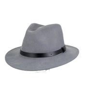 Brixton - Hatt - Messer Fedora - Ljusgrå - jhstore.se