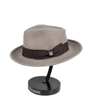 Brixton - Hatt - Swindel Fedora - Ljusgrå - jhstore.se