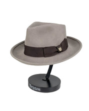 Brixton - Hatt - Swindel Fedora - Ljusgrå - jhstore.se