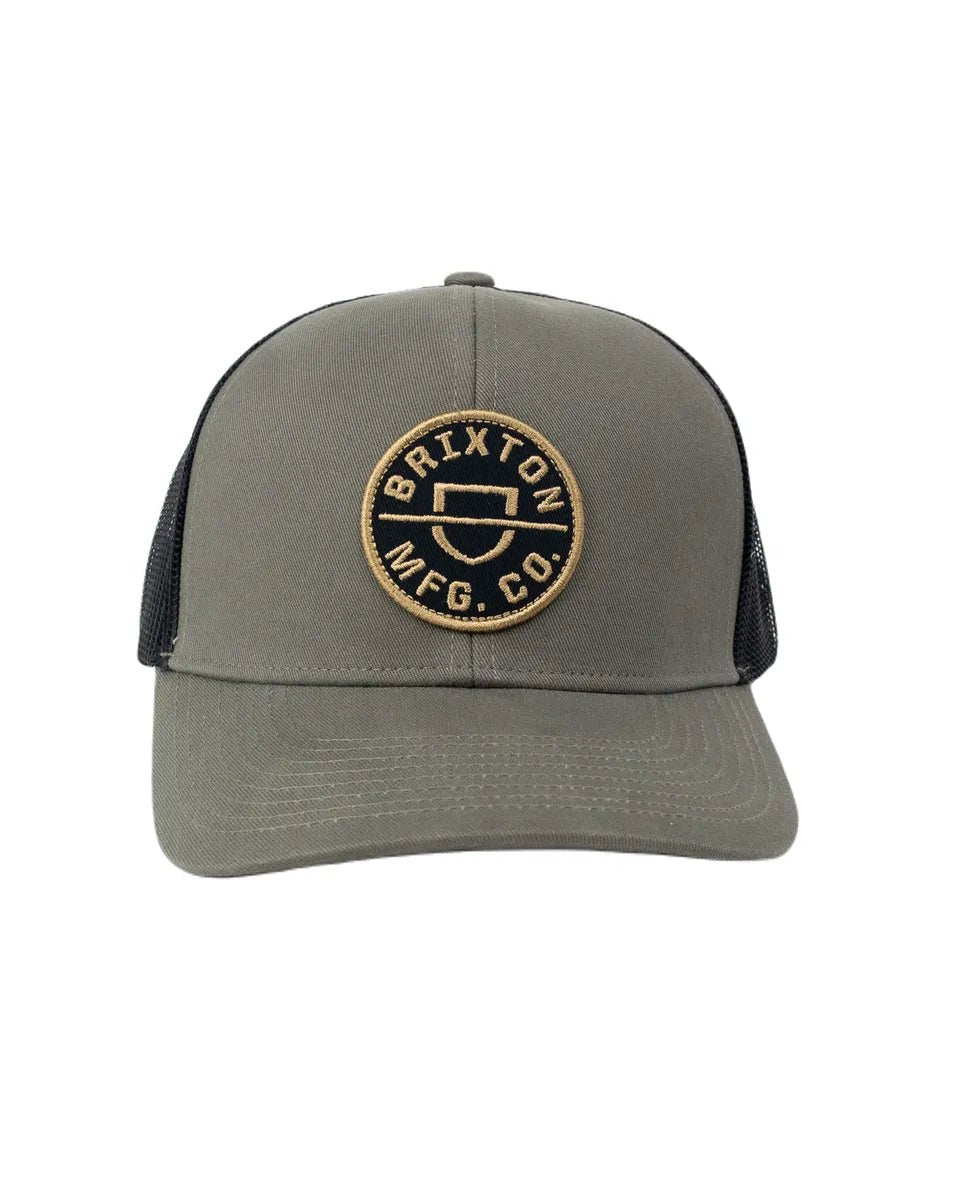 Brixton - Keps - Crest Mp Mesh Cap - Grön - jhstore.se