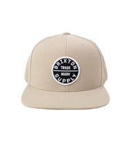 Brixton - Keps - Oath III Snapback - Sand - jhstore.se