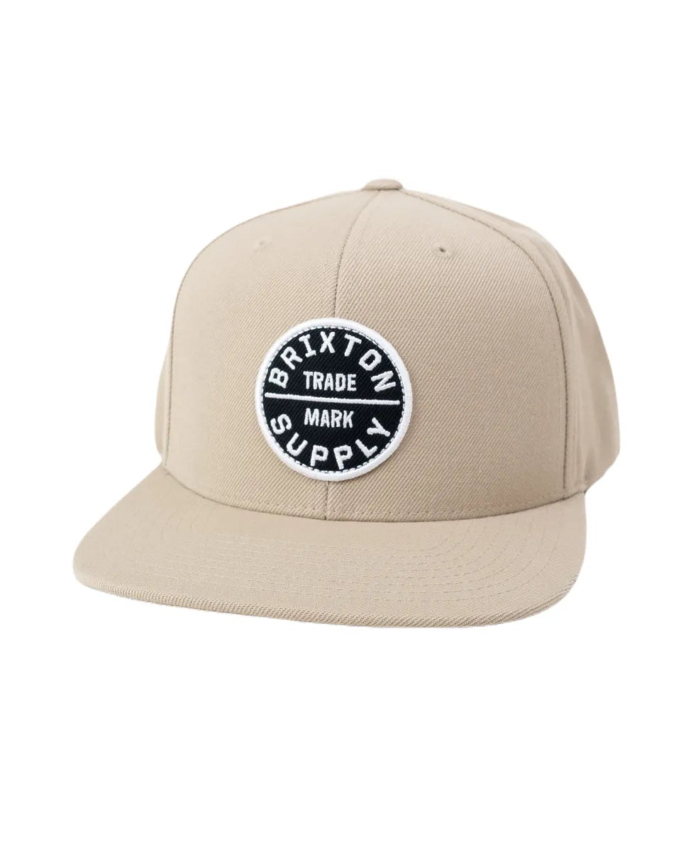 Brixton - Keps - Oath III Snapback - Sand - jhstore.se