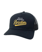 Brixton - Keps - Postal C Netplus - Svart/Gul - jhstore.se