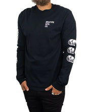 Brixton - Långärmad T-Shirt - Union - Svart - jhstore.se