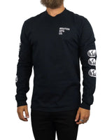 Brixton - Långärmad T-Shirt - Union - Svart