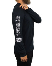 Brixton - Långärmad T-Shirt - Union - Svart - jhstore.se