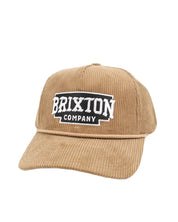 Brixton - Manchester Keps - Snapback Pierson - Brun - jhstore.se