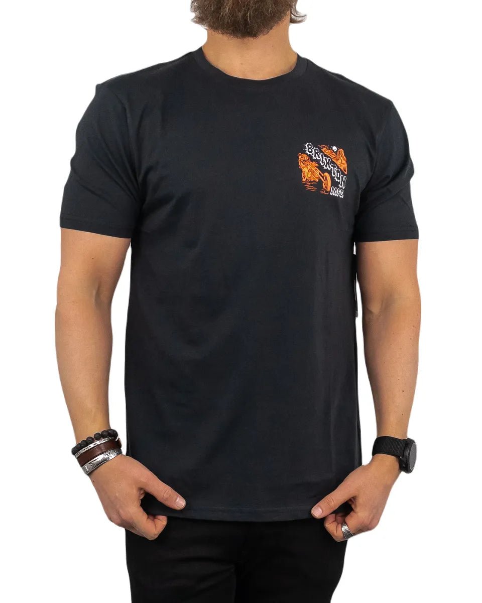 Brixton - Pasco - T-shirt Tailored - Chopper - Svart - jhstore.se