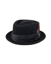 Brixton - Pork Pie Hatt Svart - Stout - jhstore.se