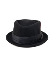 Brixton - Pork Pie Hatt Svart - Stout - jhstore.se