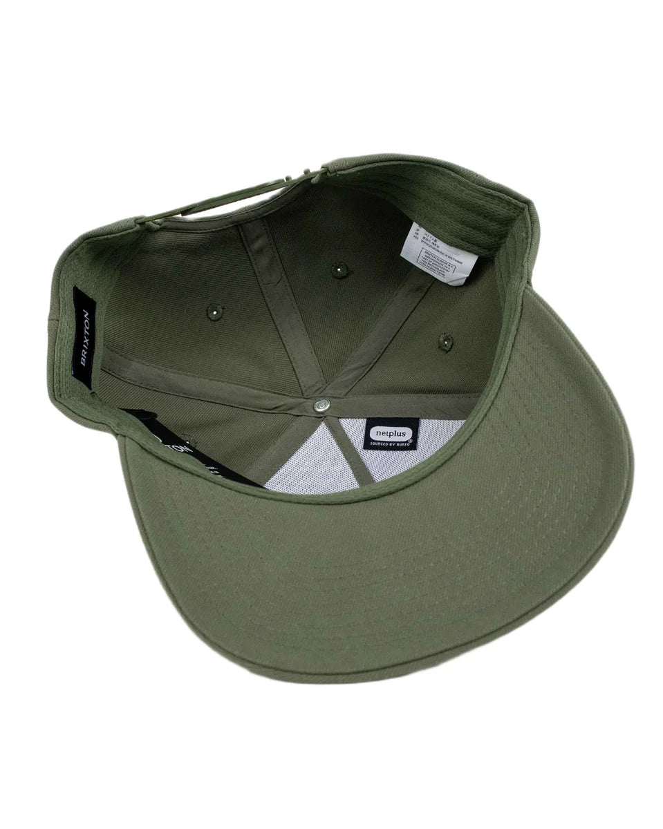 Brixton - Snapback Keps - Crest C - Grön - jhstore.se