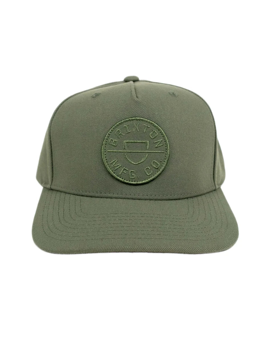 Brixton - Snapback Keps - Crest C - Grön - jhstore.se